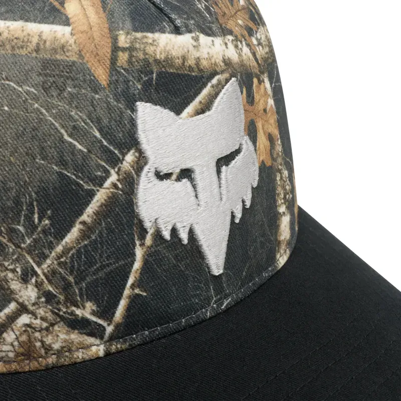 Fox Realtree Subframe Hat in Black/Multi-3