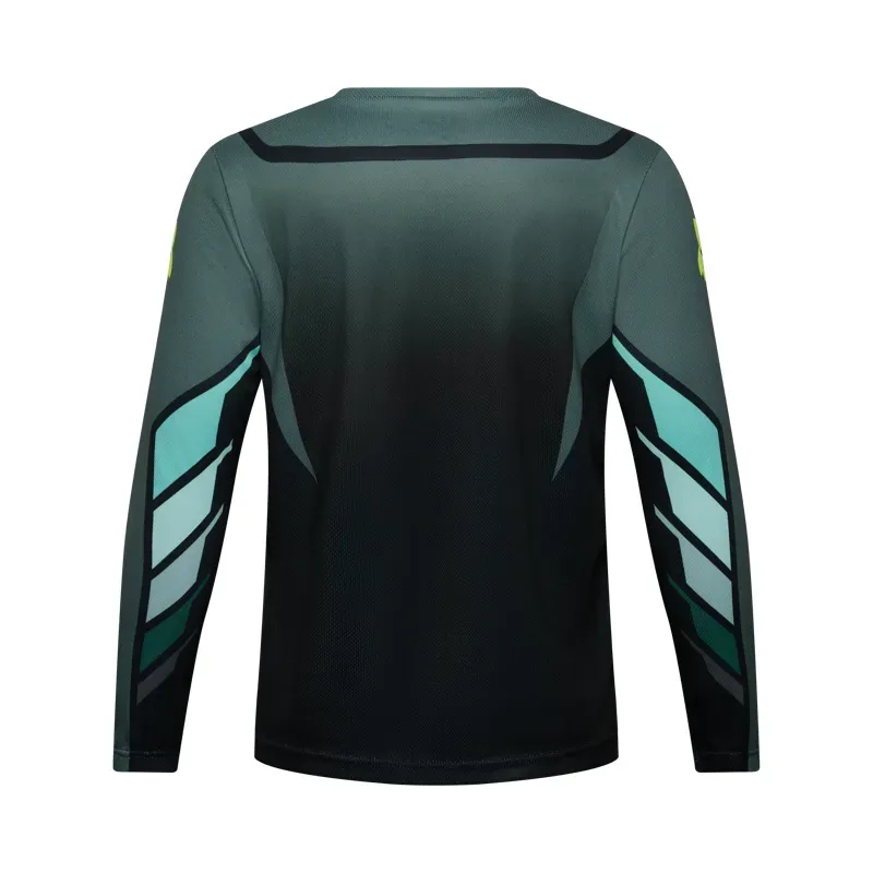 Fox Youth Ranger Foundry Long Sleeve Jersey in Sage Green-1