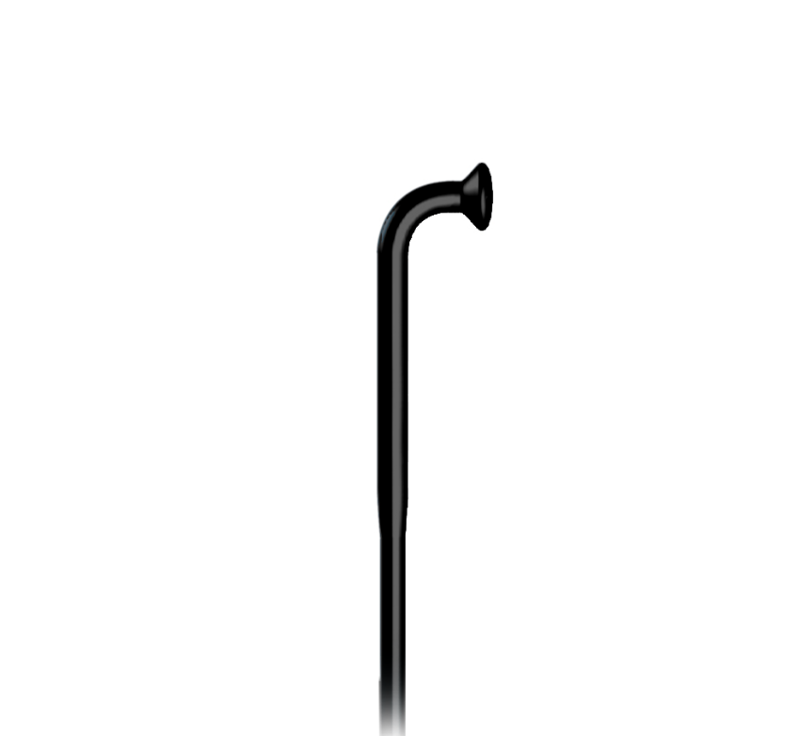 Sapim Race J-Bend Cut/Threaded Black Spoke - 276mm