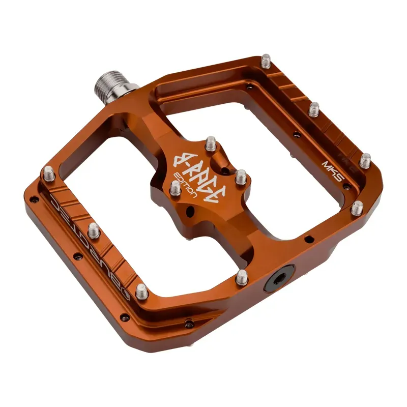 Burgtec Penthouse Flat MK5 B-Rage Edition Pedals In Kash Bronze