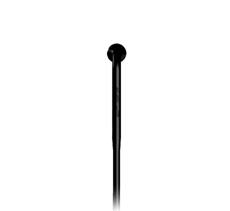 Sapim Race J-Bend Cut/Threaded Black Spoke - 257mm-1