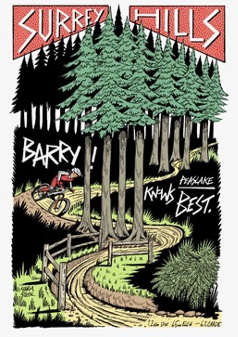 TRH Premium Trail T-Shirt - Barry Knows Best - Dark Charcoal