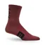 Fox 6in Flexair Merino Socks in Rust Brown