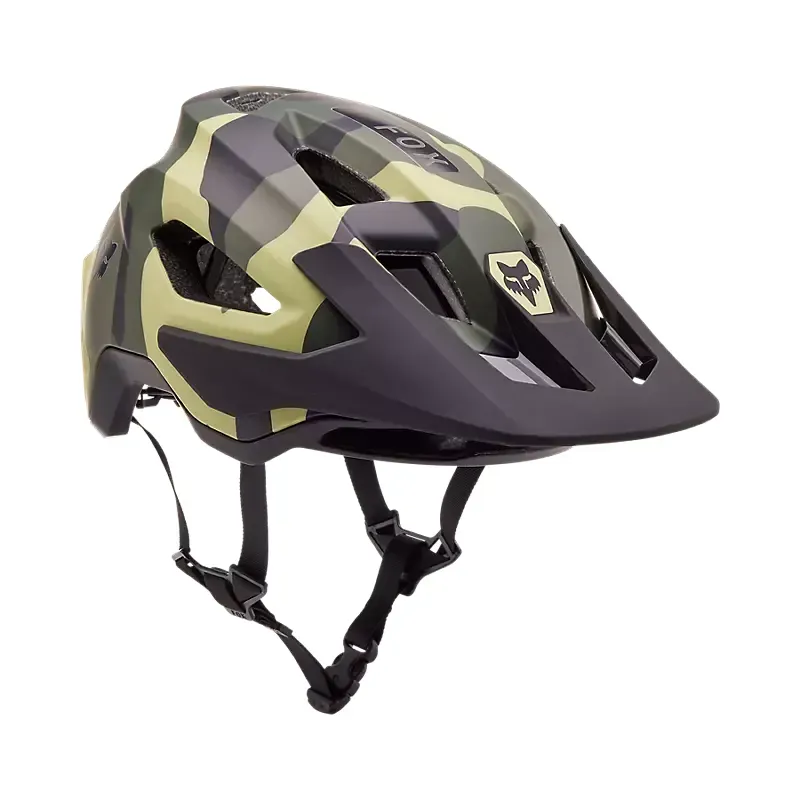 Fox Speedframe Camo Helmet In Green Camouflage-1