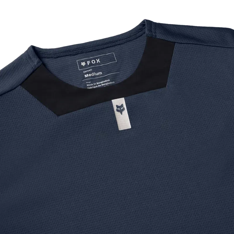 Fox Defend Long Sleeve Jersey in Galaxy Blue-2