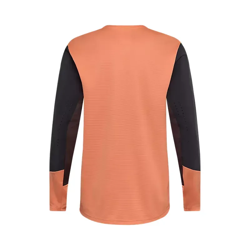 Fox Defend Long Sleeve Jersey in Coral-1