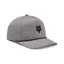 Fox Head Rope Hat in Grey