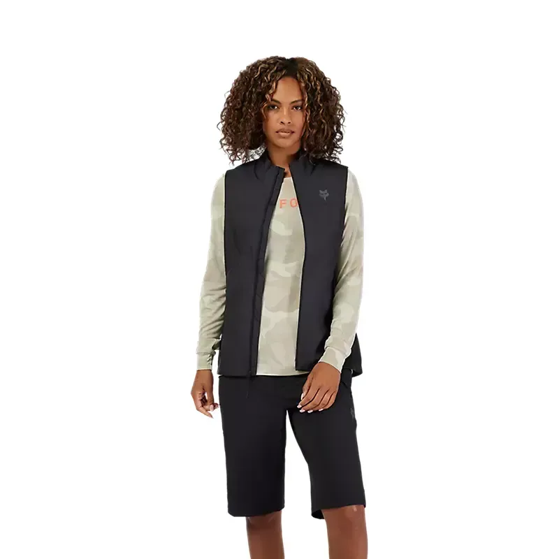 Fox Women's Ranger Wind Vest in Black-2