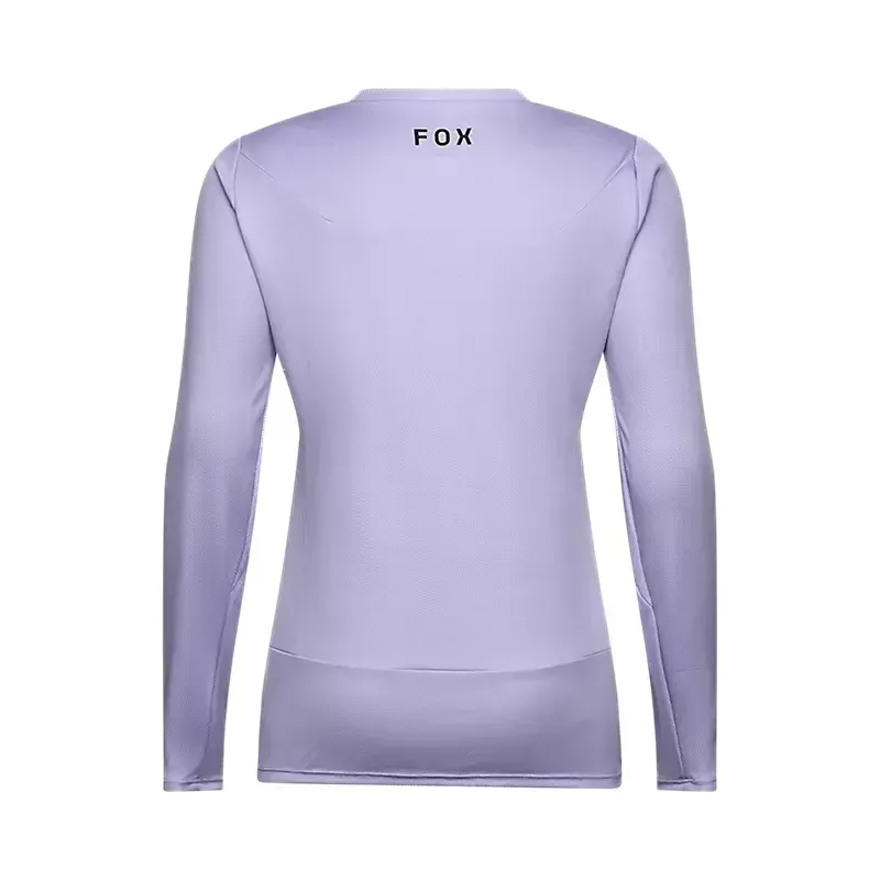 Fox Women's Ranger Fox Head Long Sleeve Jersey in Lilac-1