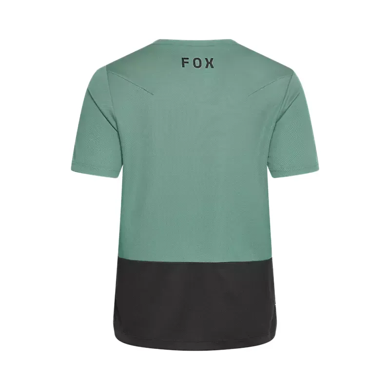 Fox Youth Ranger Fox Head Short Sleeve Jersey in Pine-1