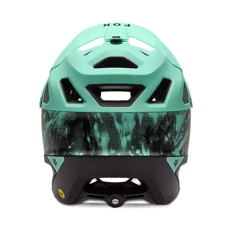 Fox Dropframe Pro Kairos Helmet in Turquoise-4
