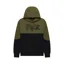 Fox Abyss Fleece Pullover Hoodie in Olive Green