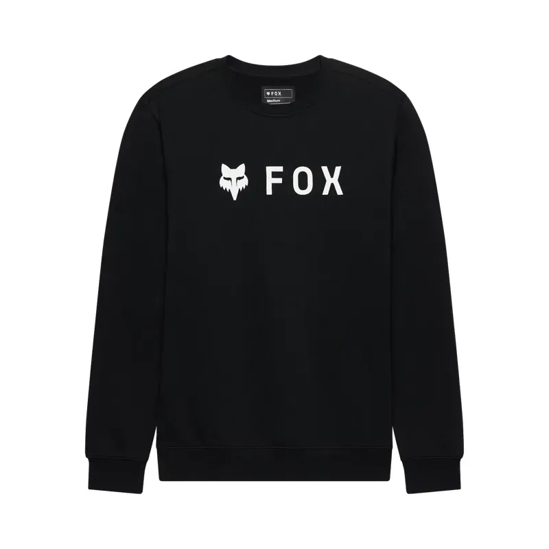 Fox Absolute Fleece Crew Sweatshirt in Black