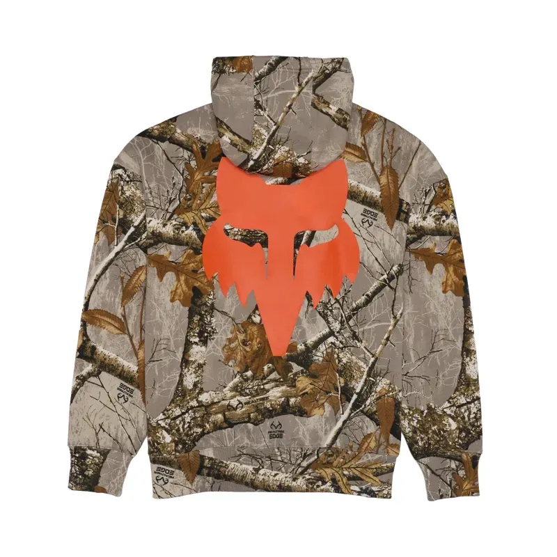 Fox Realtree Fleece Pullover Hoodie in Multicolor/Green-1