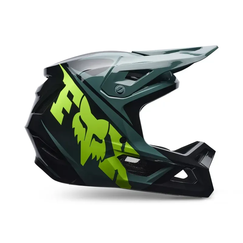 Fox Youth Rampage Foundry Helmet in Sage Green