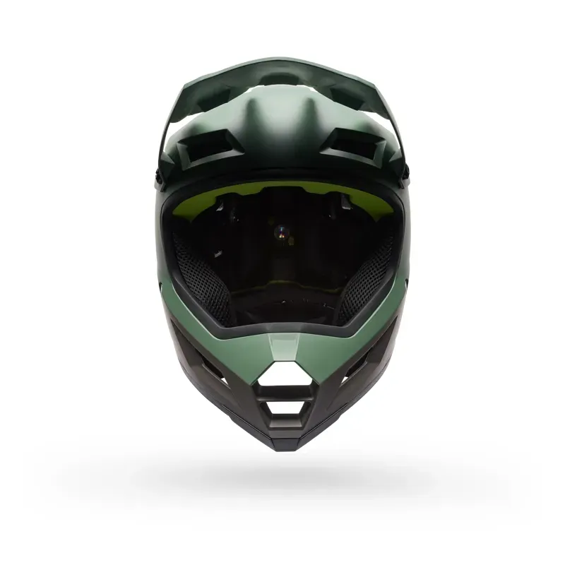Bell Sanction 2 DLX Mips Blip Helmet in Vintage Olive-2