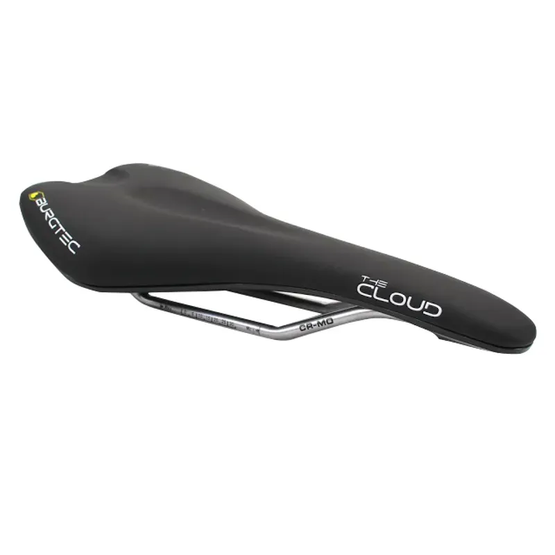 Burgtec The Cloud MK2 CroMo Rail Saddle in Black