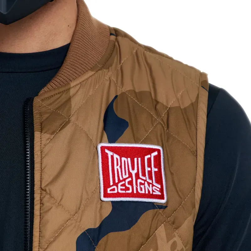 Troy Lee Designs Ruckus Ride Vest in Flow Camo - Sienna-12