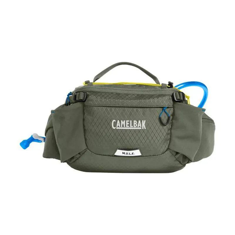 Camelbak M.U.L.E 5L Waist Pack w/Crux 1.5L Reservoir in Dusty Olive-2