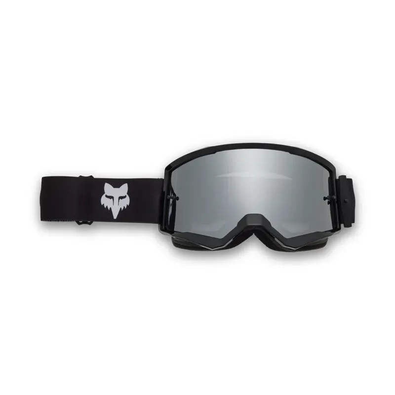 Fox Main Mirrored Lens Goggles in Black