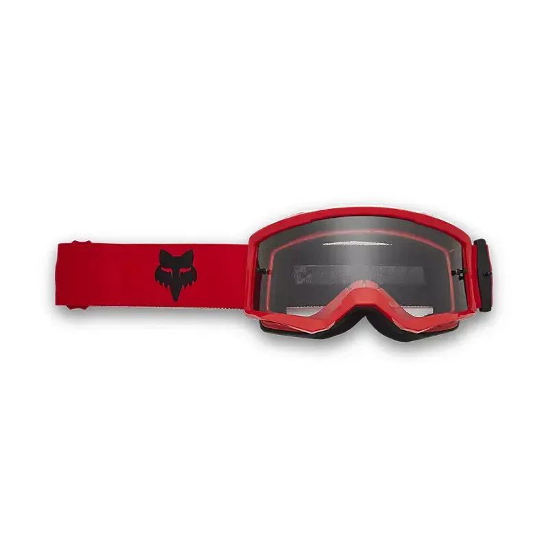 Fox Youth Main Goggles in Fluorescent Red