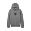 Fox Head Pullover Hoodie in Heather Graphite