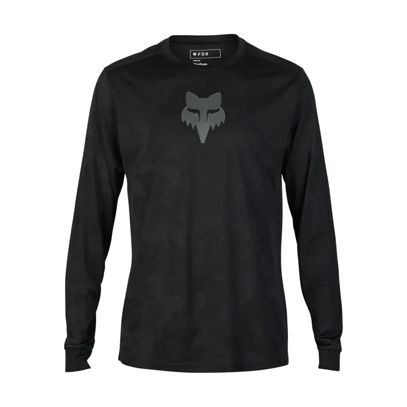 Fox Ranger TruDri Long Sleeve Jersey in Black