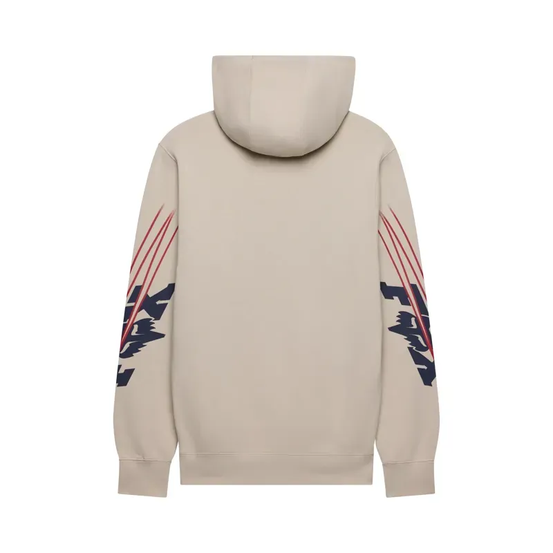 Fox Apex Fleece Pullover Hoodie in Chalk White-1