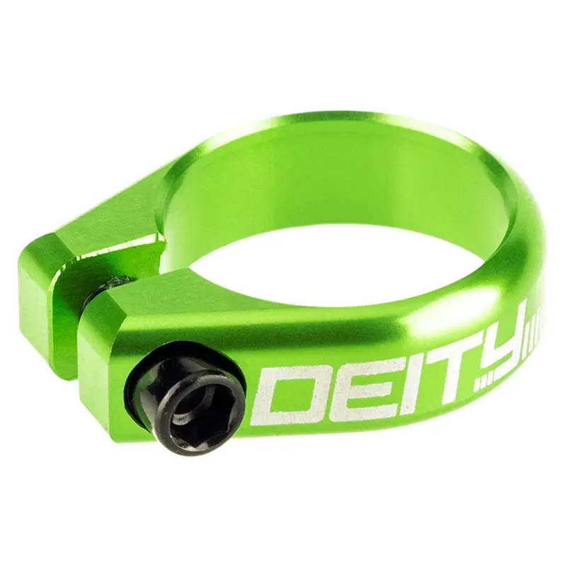 Deity Circuit Seatpost Clamp 36. 4mm GREEN 36.4mm
