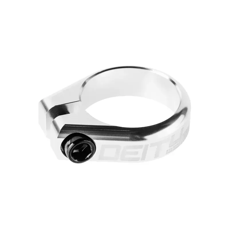 Deity Circuit Seatpost Clamp in Silver