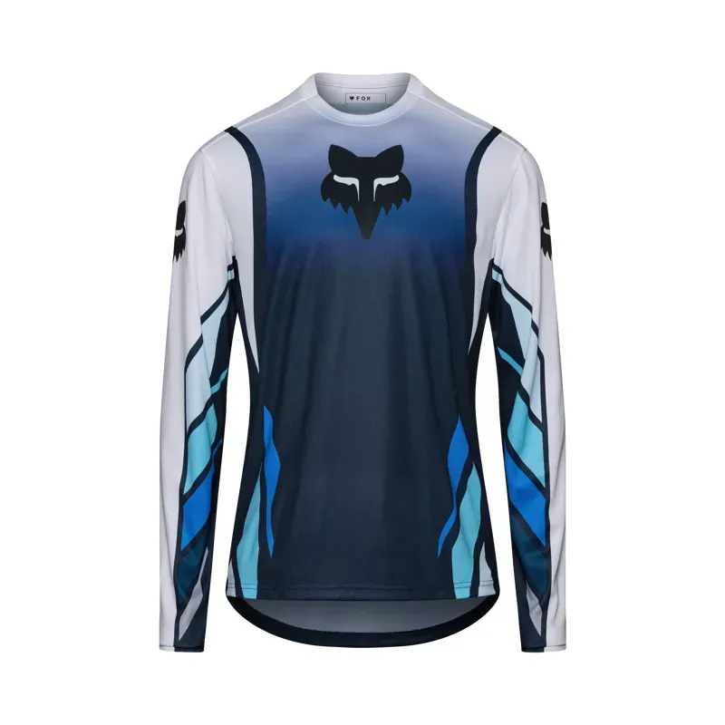 Fox Ranger Foundry Long Sleeve Jersey in Midnight Blue