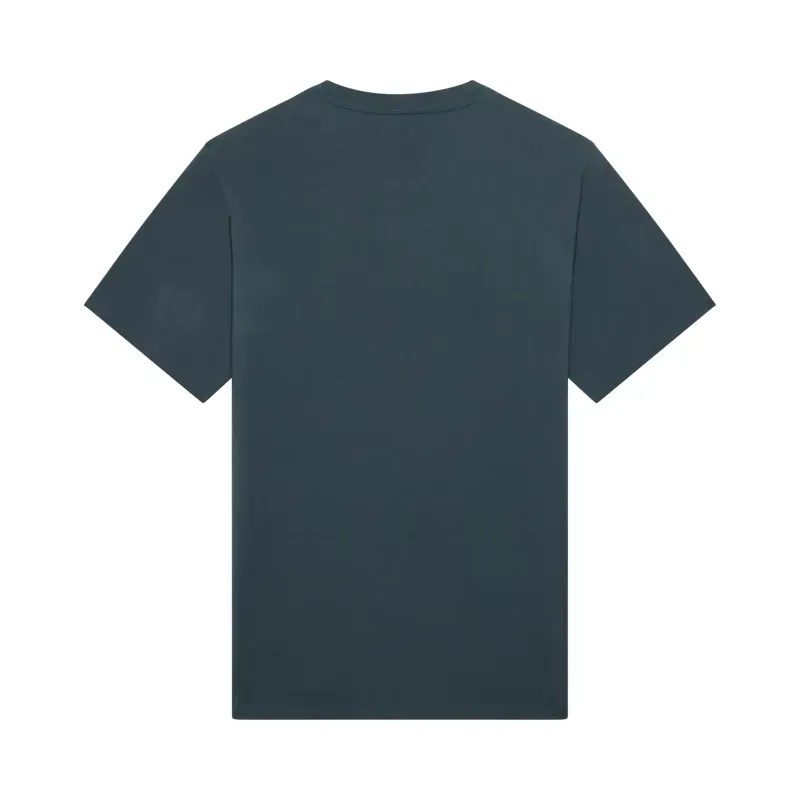 Fox Block 195 Original T-Shirt in Deep Cobalt Blue-1