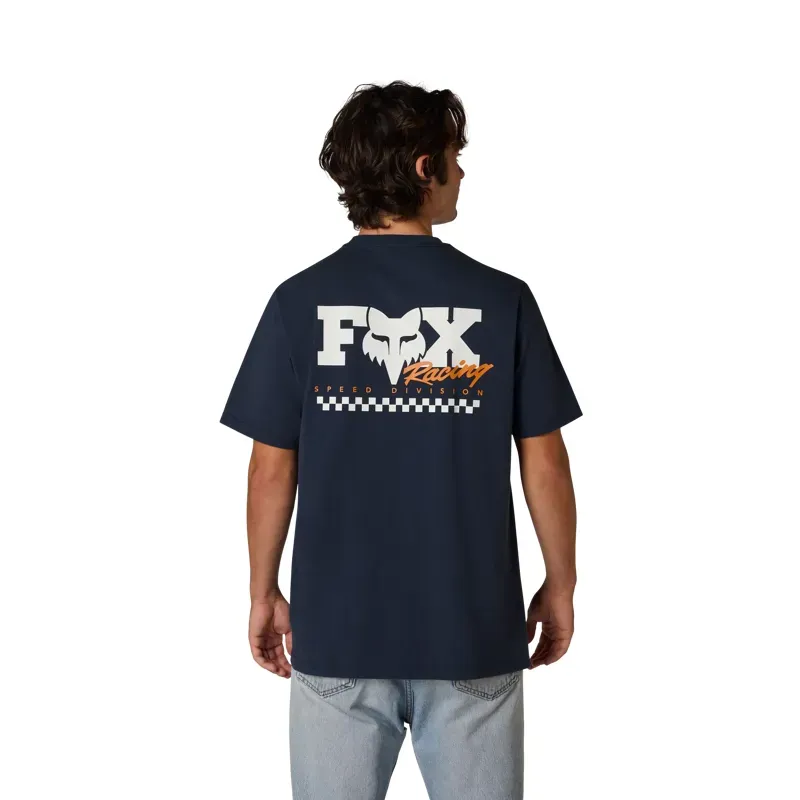 Fox Checker 195 Original T-Shirt in Midnight Blue-3