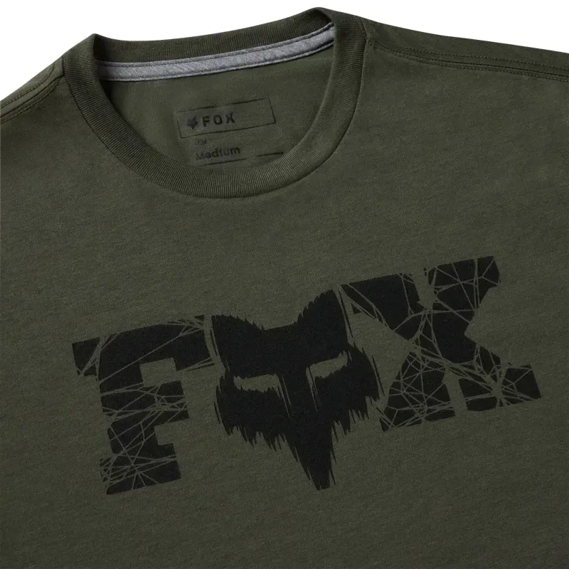 Fox Diffuse Dri-Release T-Shirt in Ivy Green-2