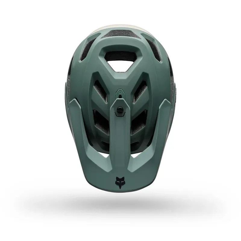 Fox Dropframe Pro Grid Helmet in Sage Green-4