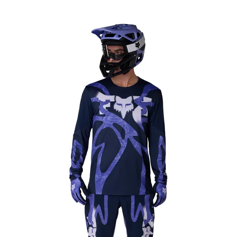 Flexair Diffuse Special Edition Long Sleeve Jersey BLUEBERRY-2
