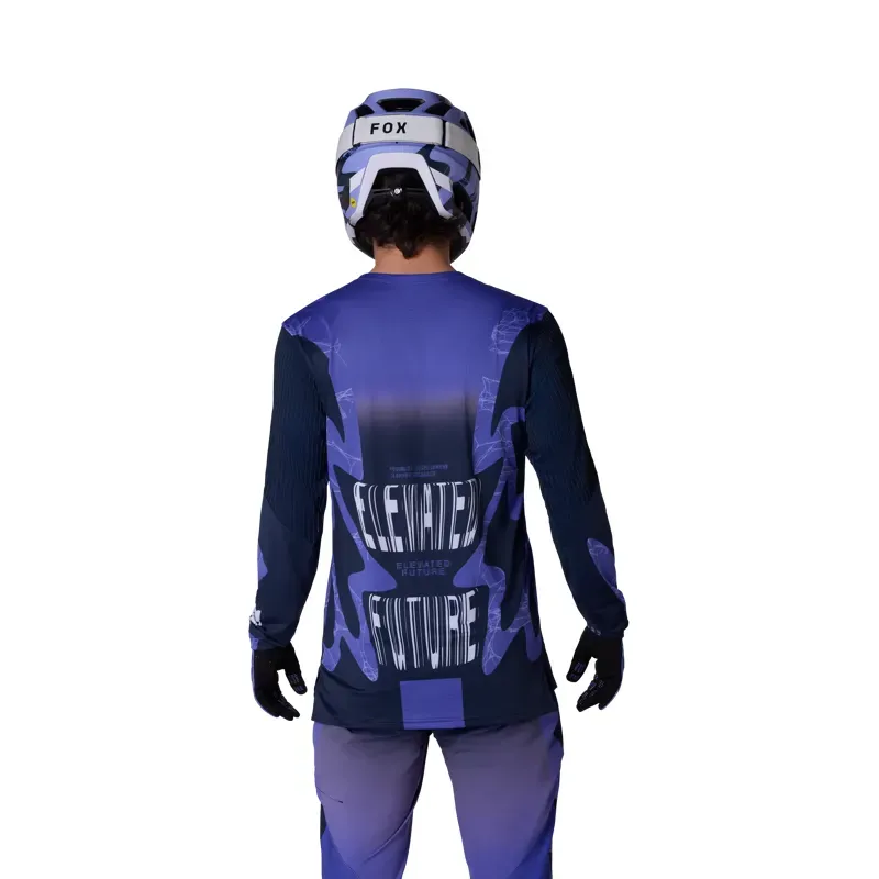 Flexair Diffuse Special Edition Long Sleeve Jersey BLUEBERRY-3