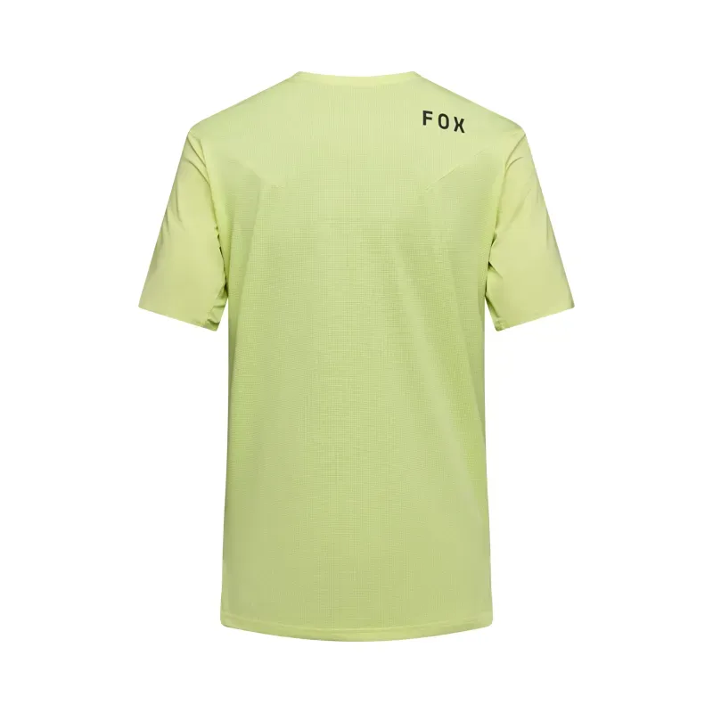 Fox Flexair Short Sleeve Jersey in Lime Green-1