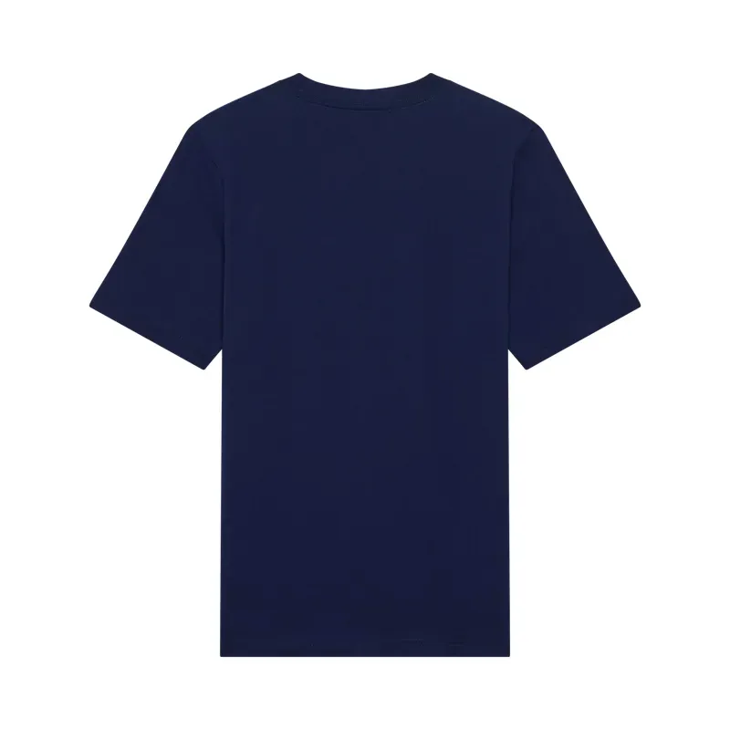 Fox Youth Image Print HD T-Shirt in Navy-1