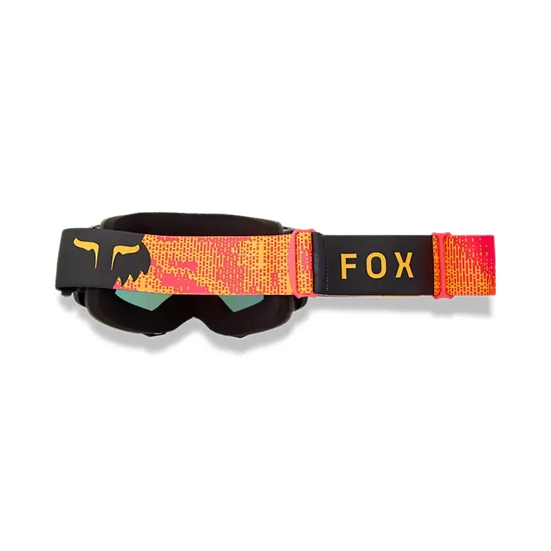 Fox Main Kairos Mirrored Lens Goggles in Tangerine-1
