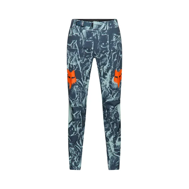 Fox Ranger Image Print Pants in Arctic Blue