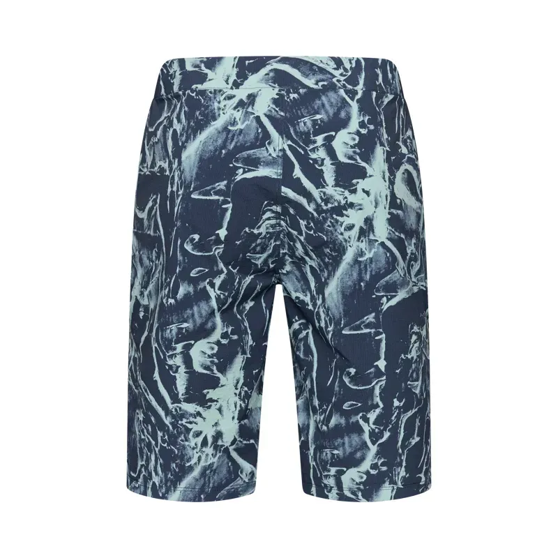 Fox Ranger Image Print Shorts in Arctic Blue-1