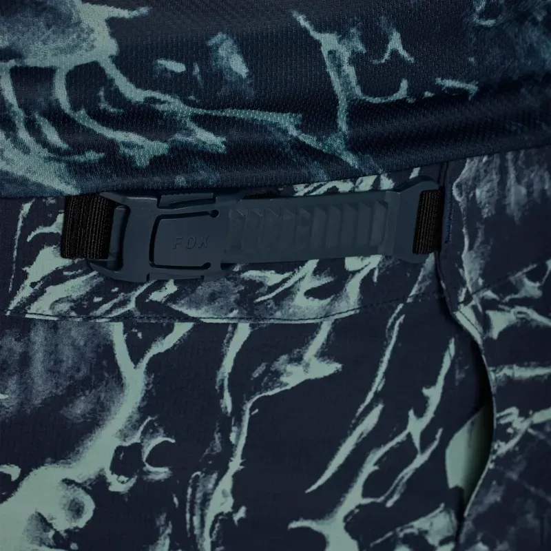 Fox Ranger Image Print Shorts in Arctic Blue-3