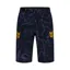 Fox Ranger Image Print Shorts in Plum Purple