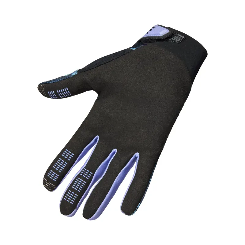 Fox Women's Ranger Image Print Gloves in Arctic Blue-1