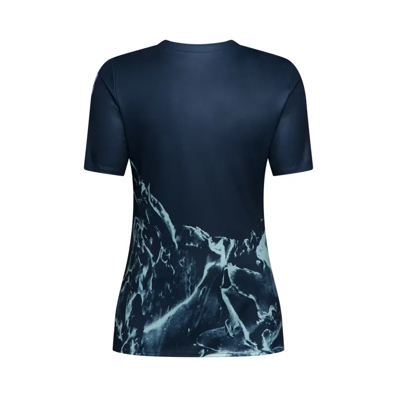 Fox Women's Ranger Image Print Jersey in Arctic Blue-1