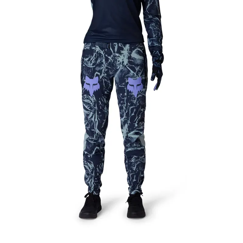 Fox Women's Ranger Image Print Pants in Arctic Blue-2