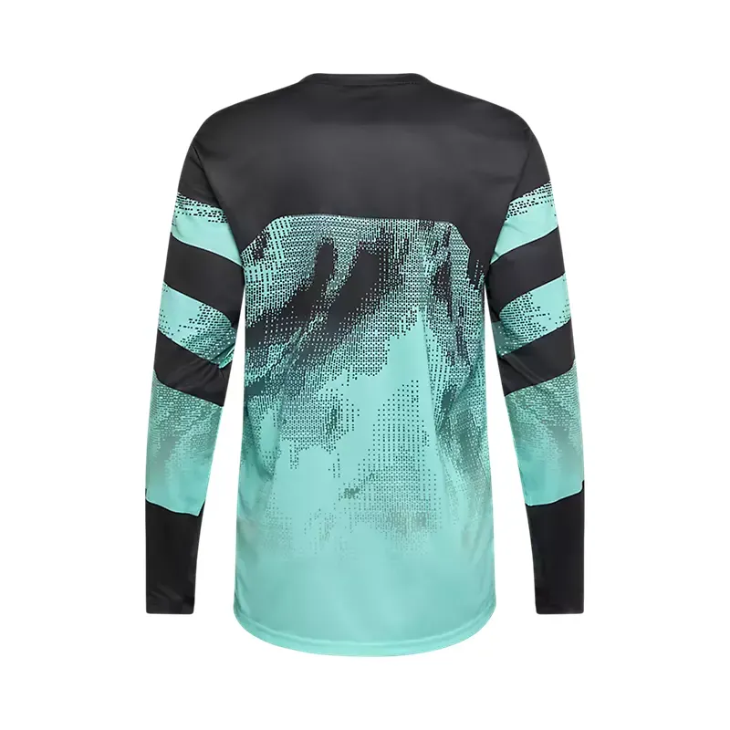 Fox Ranger Kairos Long Sleeve Jersey in Turquoise-1