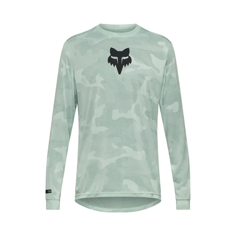 Fox Ranger TruDri Long Sleeve Jersey in Frost Blue