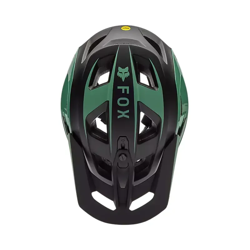 Fox Speedframe Pro Defy Helmet in Pine Green-2
